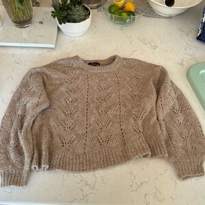 American eagle cropped fit sweater